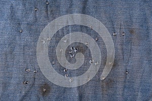 Gunshot injuries and bullet holes on clothing