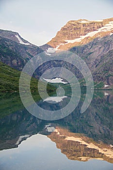 Gunsight Lake in Glacier National Park