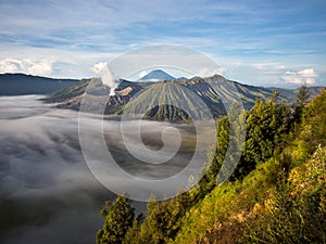 Gunung Bromo, Mount Batok and Gunung Semeru