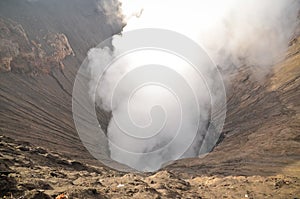 Gunung Bromo Smoky Crater