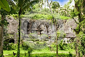 Gunung Kawi Temple at Bali, Indonesia photo