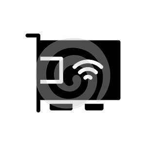 Gup vector glyph flat icon