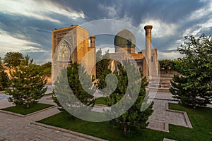 Gur-e Amir complex, Samarkand, Uzbekistan