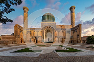 Gur-e Amir complex, Samarkand, Uzbekistan