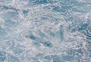 Gurgling water of sea