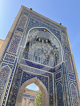 Guri Amir mausoleum arch photo
