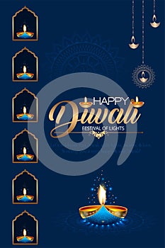 Deepawali Greetings Banner