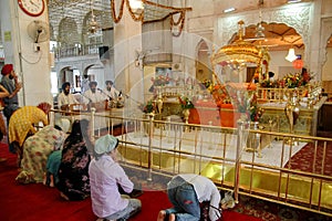 Gurudwara Bangla Sahib in New Delhi, India