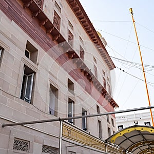 Gurudwara Sis Ganj Sahib is one of the nine historical Gurdwaras in Old Delhi in India, Sheesh Ganj Gurudwara in Chandni Chowk,