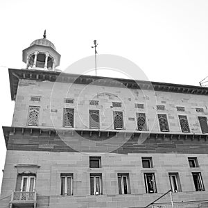 Gurudwara Sis Ganj Sahib is one of the nine historical Gurdwaras in Old Delhi in India, Sheesh Ganj Gurudwara in Chandni Chowk,