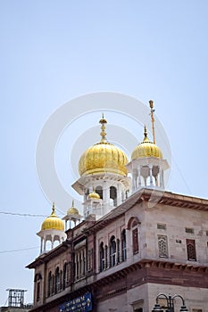 Gurudwara Sis Ganj Sahib is one of the nine historical Gurdwaras in Old Delhi in India, Sheesh Ganj Gurudwara in Chandni Chowk,