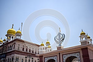 Gurudwara Sis Ganj Sahib is one of the nine historical Gurdwaras in Old Delhi in India, Sheesh Ganj Gurudwara in Chandni Chowk,