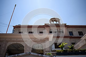 Gurudwara Sis Ganj Sahib is one of the nine historical Gurdwaras in Old Delhi in India, Sheesh Ganj Gurudwara in Chandni Chowk,