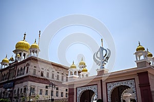 Gurudwara Sis Ganj Sahib is one of the nine historical Gurdwaras in Old Delhi in India, Sheesh Ganj Gurudwara in Chandni Chowk,