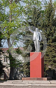 Gus Khrustalny, Russia. Monument to Vladimir Lenin.