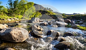 Gushing Water Stream