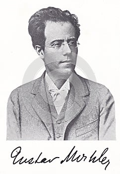 Gustav Mahler, Austro-Bohemian Romantic Composer 19th Century.