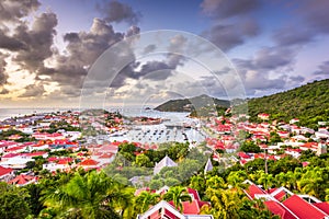 Gustavia, St. Barths in the Caribbean