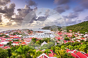 Gustavia, St. Barths in the Caribbean photo