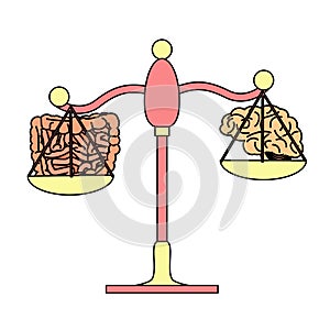 Gut versus brain concept