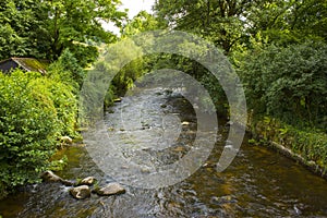 Gutach river in Black Forest, Germany