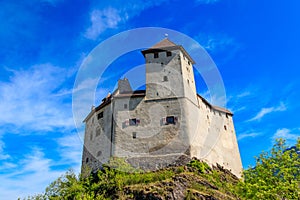 Gutenberg Castle in town of Balzers, Liechtenstein