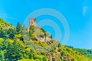 Gutenfels castle in Kaub, Germany