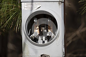 Gutted Electrical Panel Box