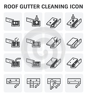 Gutter Cleaning Icon