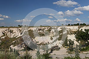 Guvercinlik Valley in Goreme, Cappadocia photo