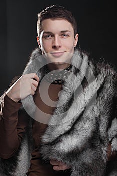 The guy in furs