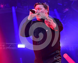 Guy Garvey and Elbow in performance at the Bristol Sounds Festival, Bristol, England. 29 June 2019