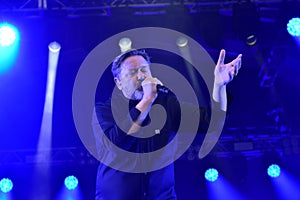 Guy Garvey and Elbow in performance at the Bristol Sounds Festival, Bristol, England. 29 June 2019