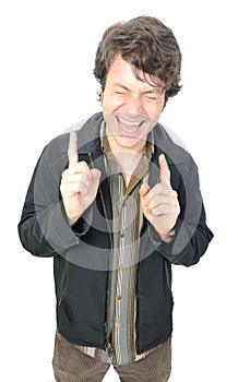 Guy Laughing Hysterically