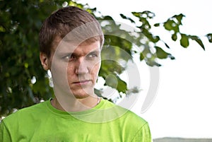 The guy on the nature