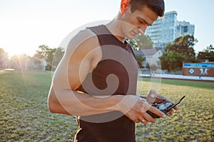 Guy Traveler Controls The Drone