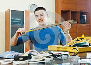 Guy with working tools