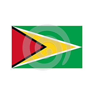 Guyana flag illustration