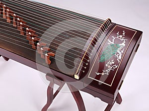 Chinese zither Guzheng Chinese folk music photo