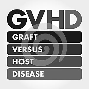 GVHD - Graft-versus-host disease acronym