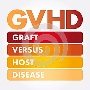 GVHD - Graft-versus-host disease acronym