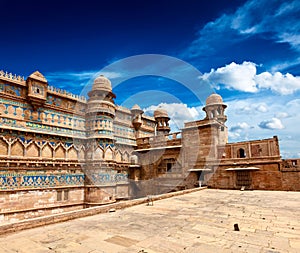 Gwalior fort, India photo