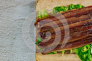 Gwamegi, Korean style half-dried Saury