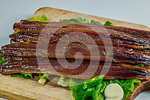 Gwamegi, Korean style half-dried Saury