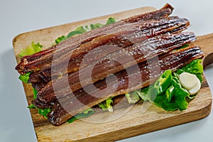 Gwamegi, Korean style half-dried Saury