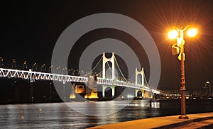 Gwangan Bridge night view