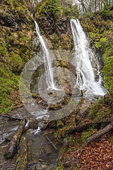 Gwydyr Forest Waterfall