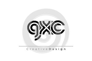 GXC Creative Unique Modern Letter Logo Design