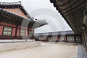 Gyeongbokgung, or the Palace of Felicitous Blessing