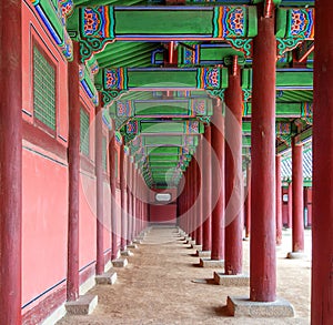 Gyeongbokgung Palace in Korea.